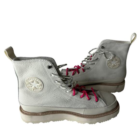 Converse Chuck Taylor Crafted Boot White Unisex Size 10 - Picture 6 of 7